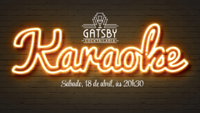 Karaoke Mensal! / Monthly Karaoke! — event image